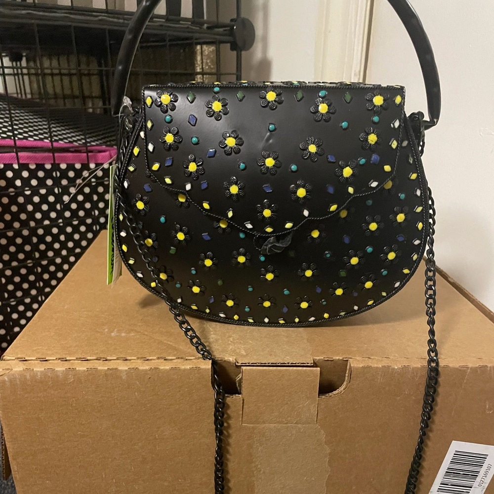 Sam Edelman Georgia Iron Hardcase Purse